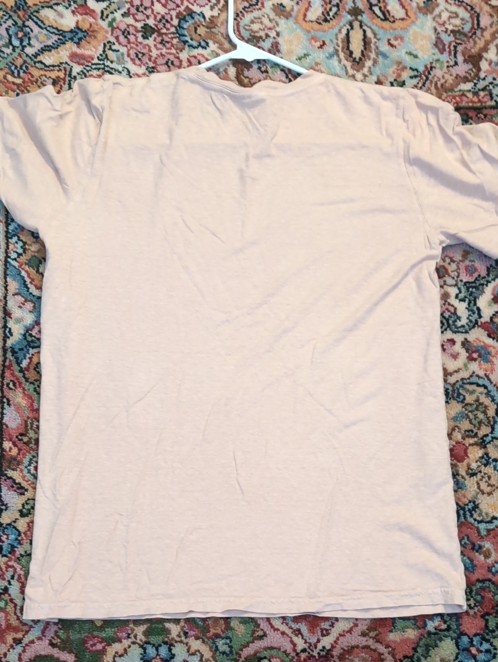 Jungmaven Men's Crewneck T‑Shirt in Light Pink - Picture 5 of 5